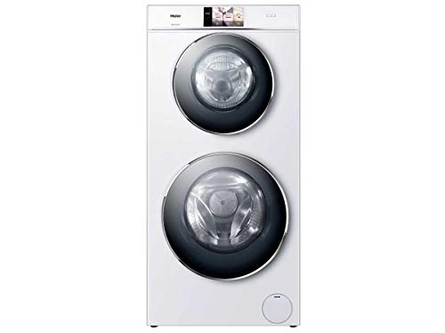 Haier HWD120-B1558U, Lavasciuga Duo Dry 12+4 kg, Doppio cestello,...