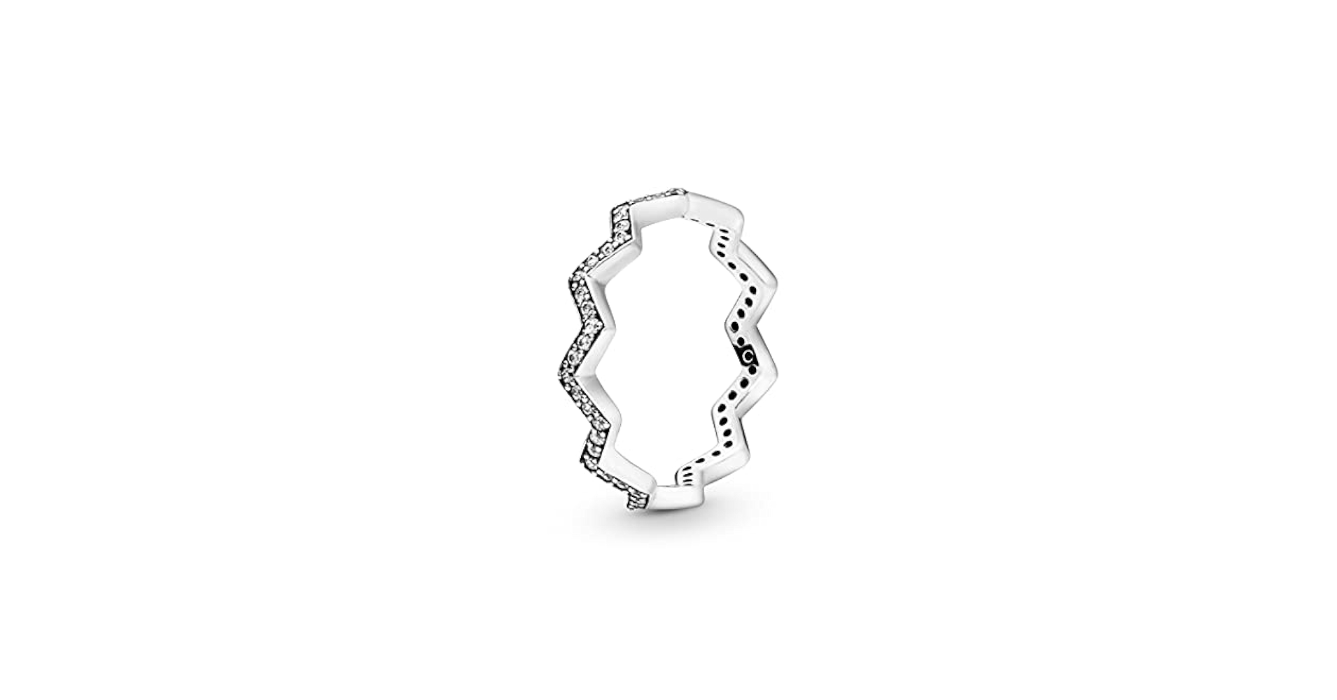 アクセサリー Chandler Ring Watch Rank A Amazon.com: Pandora Jewelry Shimmering Zigzag Cubic Zirconia