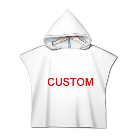 Children'S Bath Towel Changing Robe Poncho Cover