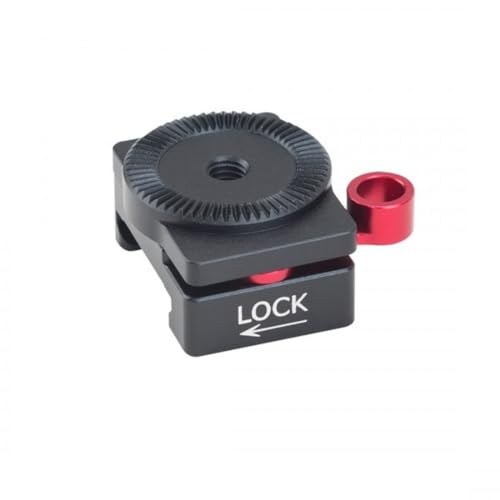 Image of Nitze Rosette Mount Adapter to QR NATO Clamp Compatible with Camera Cage Rig Handle Grip