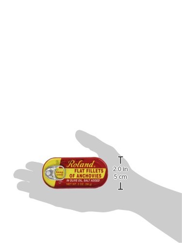 Miniatura 5 de Roland Anchoas aceite de oliva plano 2 onzas