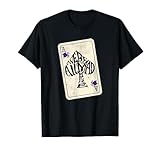 Alice In Wonderland We're All Mad Here Ace of Spades T-Shirt
