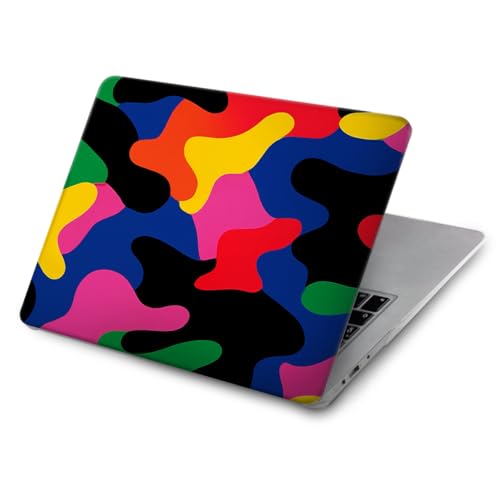 Housse MacBook Air 13 camouflage coloré idéale pour protéger votre PC portable en voyage