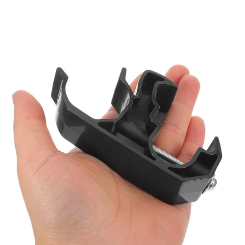 Soporte para linterna de vehículo x2 compatible con SUV y clip de montaje ABS negro resistente 4