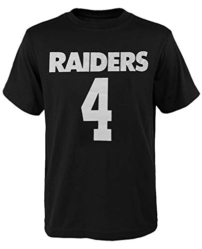 Image of NFL Kids Youth Team Color Alternate Mainliner Name and Number Player T-Shirt