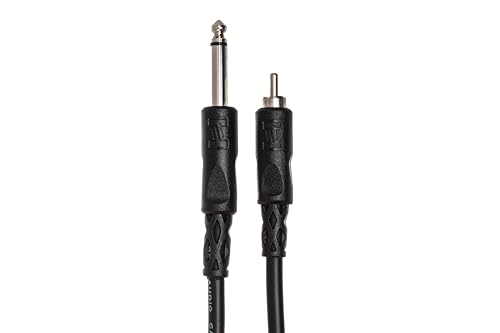Hosa Technology CPR110 1/4-Inch TS to RCA 10-Feet Unbalanced Interconnect Cable by Hosa - Image 3