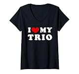 Design classique I Love My Trio avec police vintage