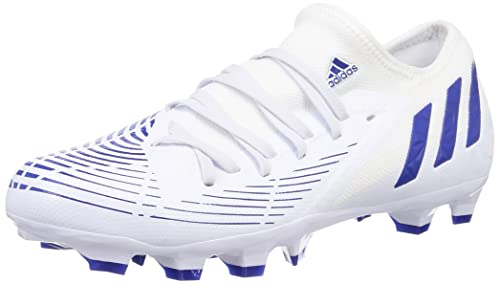 [アディダス] サッカースパイク 南野拓実選手 岩渕真奈選手着用モデル エッジ.3 L HG/AG 土・人工芝用 プレデター Edge.3 ロー HG LSC53 メンズ フットウェアホワイト/ハイレゾブルー/フットウェアホワイト(GY8074) 25.0 cm