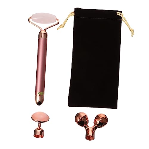 Rouleau de jade anti-âge en poudre de cristal pour réduire les rides