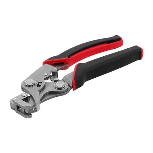 SHINEOFI Alicates para Clips de Coche para Desmontaje Seguro y Ligero, Herramienta de Plástico y Aleación Adecuado para Reparaciones Largas y Trabajos de Mantenimiento