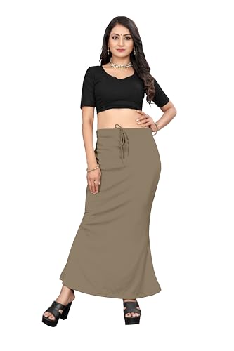 Image of Nexsus Stretchable Saree Shapewear | Petticoat for Women | Cotton Blended | Skirts for Women | Shape Wear Dress for Saree | Available in 80+ Colors and Plus Sizes