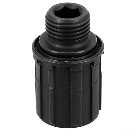 SMZhomeone Cuerpo de buje de casete de bicicleta de 8 a 11 velocidades compatible con cubo de rueda NOVATEC con cuentas para bicicleta de montaña (negro)
