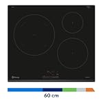 Balay, Placa de inducción, 60 cm, Zona de 28 centímetros, Negro, 3EB865FR