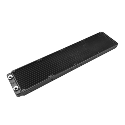 Radiateur aluminium noir 480 mm refroidissement liquide PC fixe composant