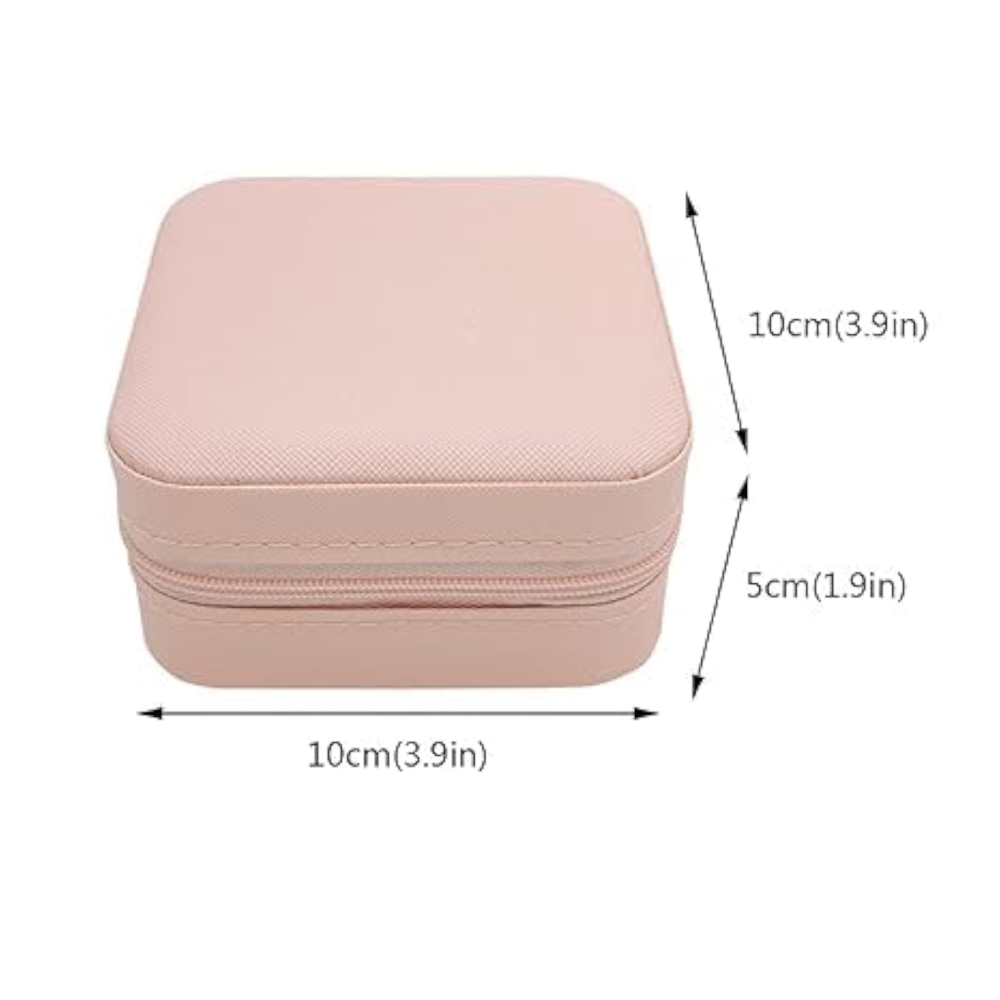 Pu Leather Small Jewelry Box, Travel Portable Case