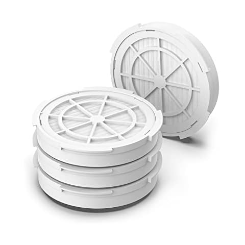 ROSEKM 1-Year Pack Air Purifier Replacement Filter for AP001R & AP002R, True HEPA Filter, 4 Pack Cover