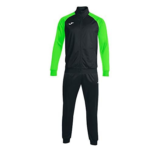 Joma Unisex adulto Chándal, Negro-verde fluor, L