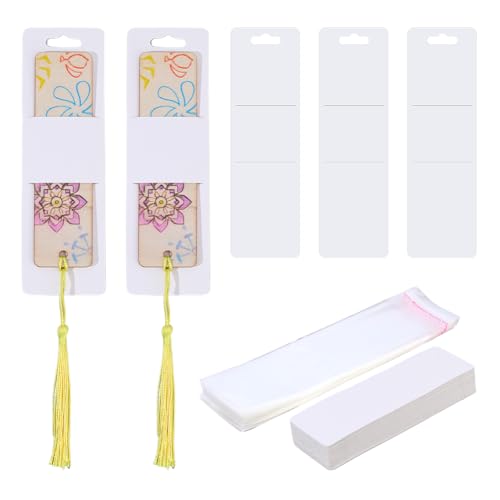 Emballage marque-pages kraft blanc SUPERFINDINGS anti-poussière pour créateurs