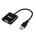 USB to VGA Adapter for Windows, Bobalaly USB 3.0 Multi Monitor Display, Suit for Windows 7/8/8.1/10 and More, NO NEED ANY CD DRIVER