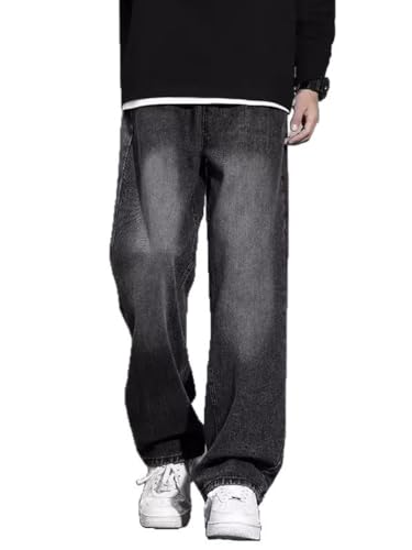 Oanviso Jeans de Ajuste Relajado de Hombre Pantalones...