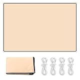 KEESIN Vela Parasole, 2x3m, Vela Parasole Impermeabile, Vela ombreggiante per terrazze con Corda, per tetti, Giardini, Piscine, Picnic all