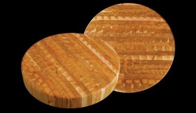 Larchwood chb 16. 25'' Diameter New Chefs Block Cutting Boards