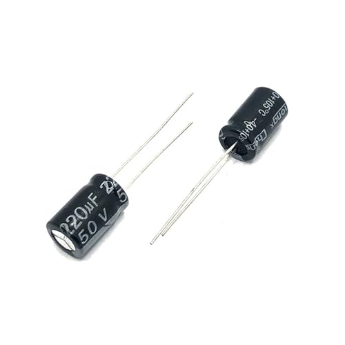 Condensateur 50V 220uF pour restaurer le son de vos anciens amplificateurs audio Hifi