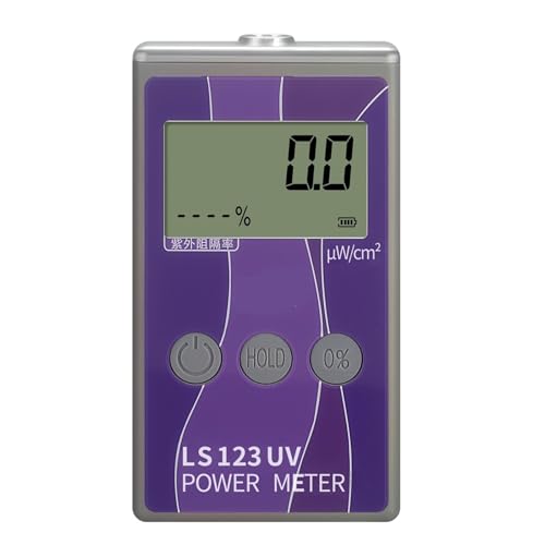 ���z���ԊO���p���[���[�^�[ UV���p���[���x���[�^�[ ���O��IR���ˋ��x�𑪒� ���@�\�e�B���g�e�X�^�[(LS123 UV power meter)