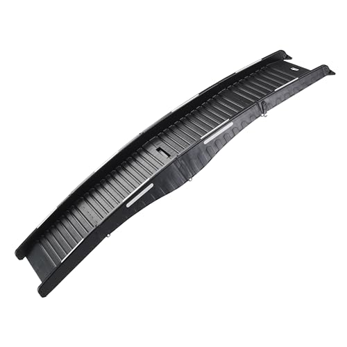 Ferplast Hunderampe fürs Auto, Faltbar, rutschfest, Tragegriff, Reflektierend, Hundeautorampe bis 50 kg, L 152 x T 40 cm