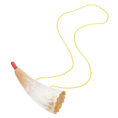 HONITANO Cuerno de Buey Juguete Musical Natural Trompeta de Divertida para Instrumento de Viento para Aprendizaje Fiesta
