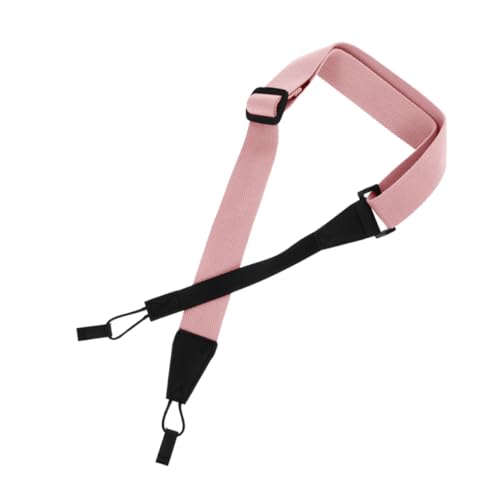 ABOOFAN Correa para Ukelele Rosa Chic y Ligera Correa de Hombro Resistente y Fácil de Limpiar para...