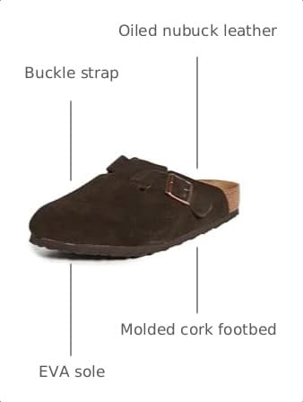 Image of Birkenstock Women's Boston Suede Clogs