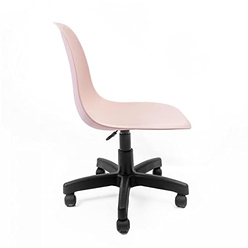 CADEIRA EAMES PP ROSA OFFICE PRETO