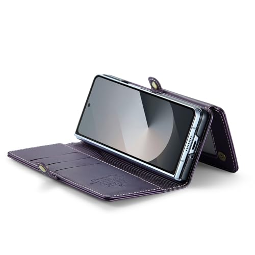 Housse Galaxy Z Fold 6 marron avec portefeuille pour simplifier vos déplacements - 7