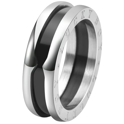 Bague Acier Titane anti-rayures pour Homme | Fini les Bijoux qui Noircissent