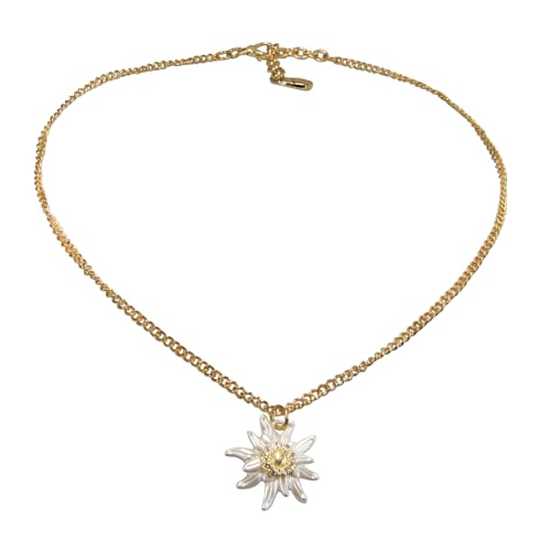 Collier edelweiss Alpenflüstern Greta parfait pour vos fêtes alpines