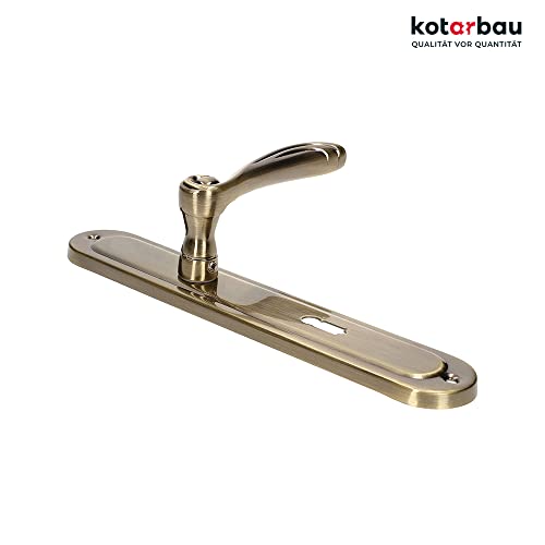 KOTARBAU® Set di maniglie per porta 90 mm Patina
