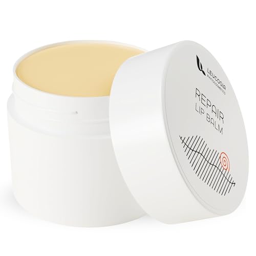Repair Lip Balm 15ml per Herpes Labiale, Maschera Labbra Notte e Giorno, Balsamo Riparatore con Oli Naturali, Lip Mask per Labbra Screpolate, Secche