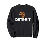Distressed Tiger Mascot Tshirt for Detroit Baseball Fans Sweatshirt