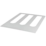 Oberflächenfinish aus gebürstetem Aluminium