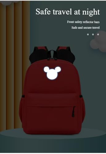 12 inches Mouse Shaped Backpack (blue)3