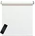 Produktbild Elektrisches Rollo, weiß, 100% Blickdicht, inkl. Akku-Motor & Sender, 125x220 cm (1 ST)