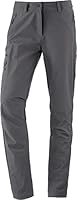 Schöffel Damen Pants Ascona, leichte und komfortable Wanderhose für Frauen, vielseitige Outdoor Hose mit optimaler Passform und praktischen Taschen, asphalt, 40