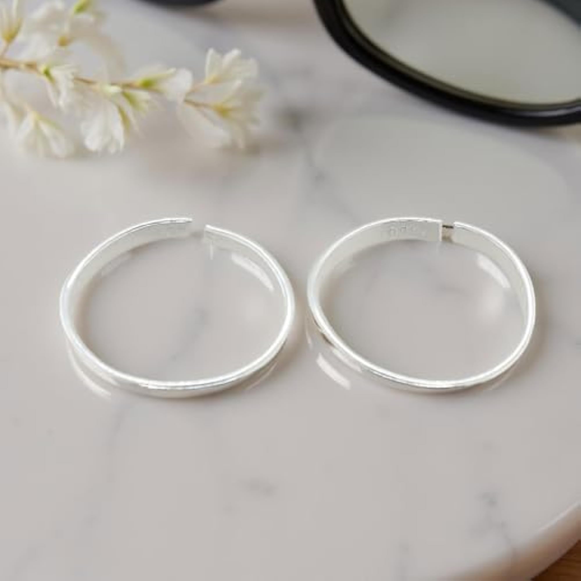 Women's Exclusive Pure 925 Silver Toe Ring Pack of 2