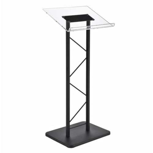 Kingdom KML15TA Modern & Stylish Acrylic and Metal Podium (43.4