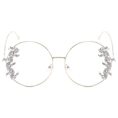 2022 Vintage Sparkling Rhinestone Sunglasses For Women Men Luxury Diamond Sun Glasses Ladies Retro Hip Hop Cool Eyewear