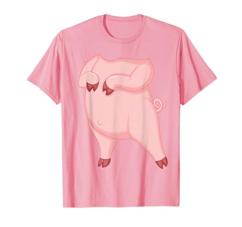Costume de Cochon pour Adulte et Enfant T-Shirt