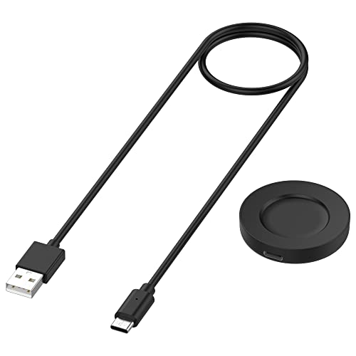 FitTurn Compatible with Xiaomi Watch S1 Charger, Replacement USB Charger Adapter Charge Cord Charging Cable for Xiaomi Watch S1 Smart Watch -3.3ft (3.3ft, Black, 1) by FitTurn - Used condition - Image 8