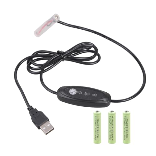 Imagen de CAZSTYK Cable de alimentación USB de 5 V para eliminación de batería de 3 A