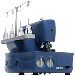 SINGER S0230 Serger, front view with open cover for maintenance